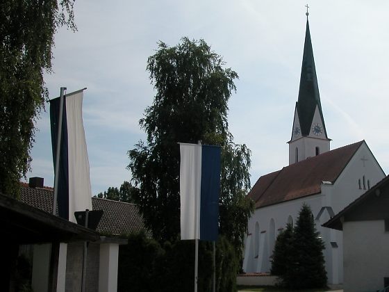 Pfarrkirche St. Peter, Gaindorf (Bild von Wilhelm Grässle)