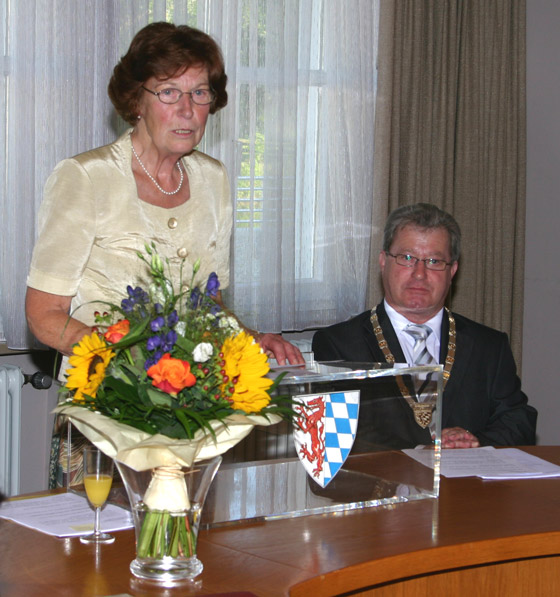 Grossansicht in neuem Fenster: Träger der Bürgermedaille 2009 -  Martha Berger