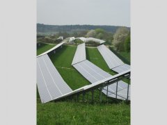 Seit April 2013 läuft die 4,72-Megawatt Freiflächen-Solaranlage in Vilsbiburg.